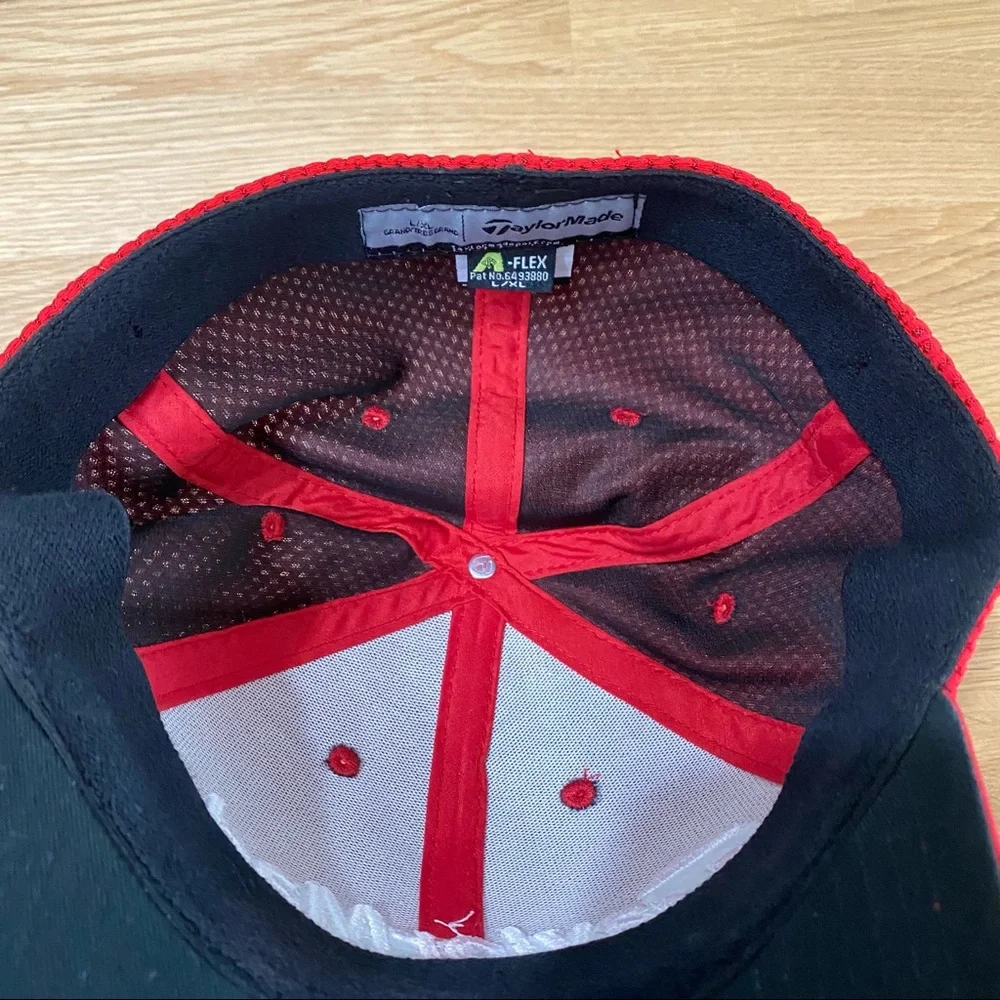 Flex-Fit Taylormade Golf Red Hat Sz L/XL NWOT - Picture 4 of 7